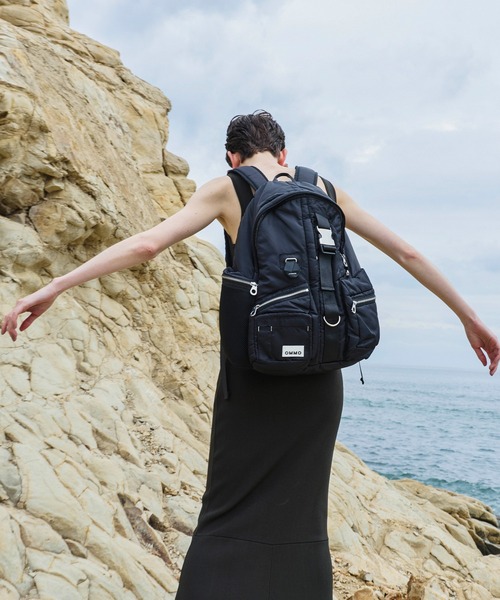 OMMO（オーエムエムオー） デイバック リュック MULTI POCKET BACK