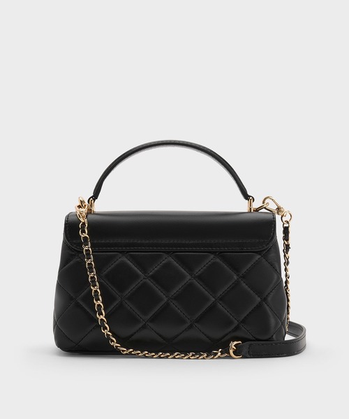 CHARLES ＆ KEITH 「CHARLES & KEITH」 2WAYバッグ S ブルー