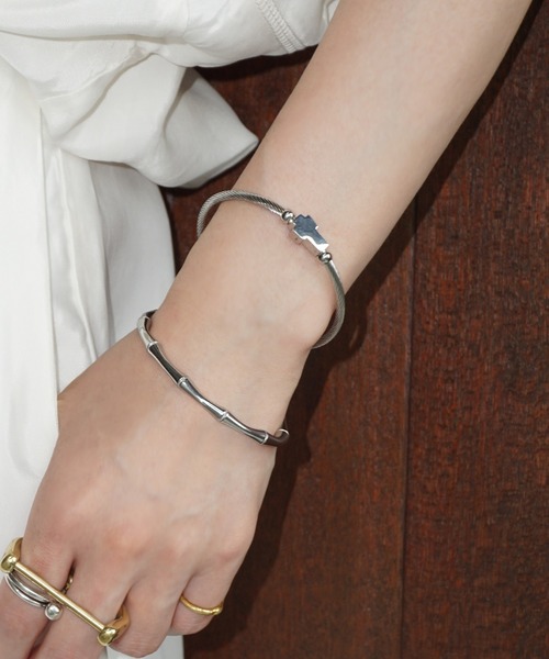 TOGA バングル 「TOGA TOO/トーガトゥ」Concho leather bangle