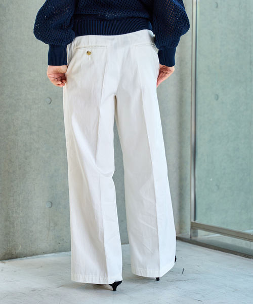 「IENA」 チノパンツ 36 ベージュ レディース