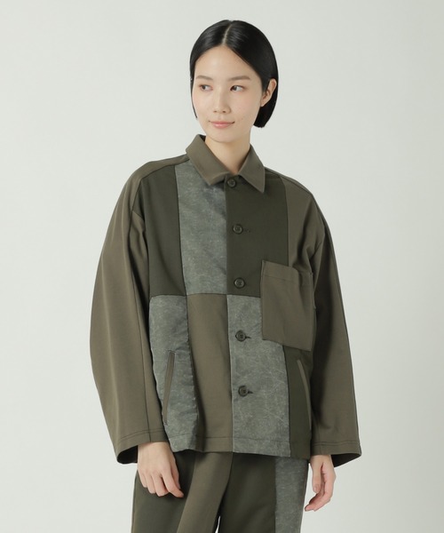 ZUCCa（ズッカ） ミリタリージャケット モッズコート (S)パッチワーク