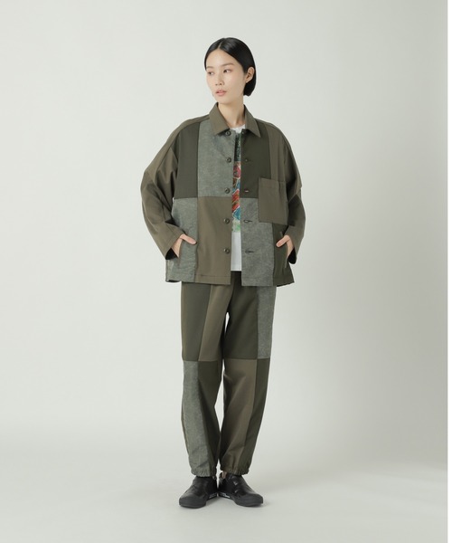 ZUCCa（ズッカ） ミリタリージャケット モッズコート (S)パッチワーク