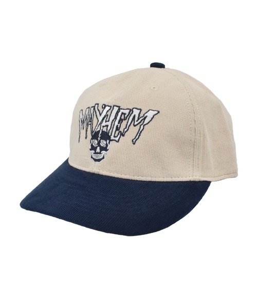 LOST（ロスト） キャップ 帽子 キャップ MEYHEM SKULL CORDUROY CAP