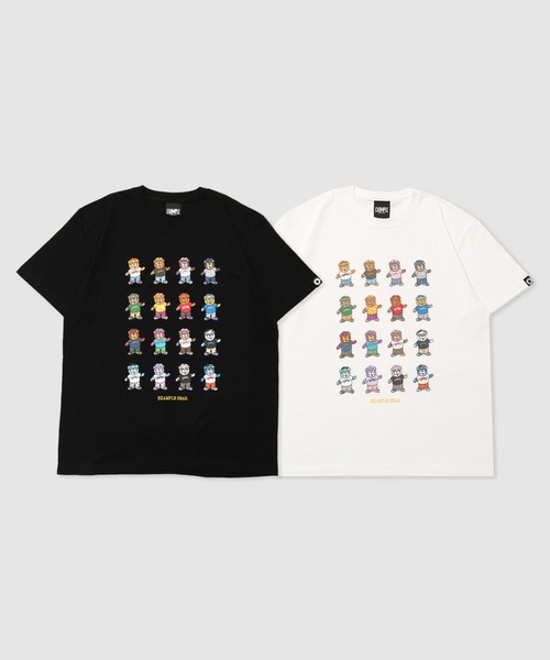 EXAMPLE（エグザンプル） tシャツ EXAMPLE ALLSTAR BEAR TEE メンズ