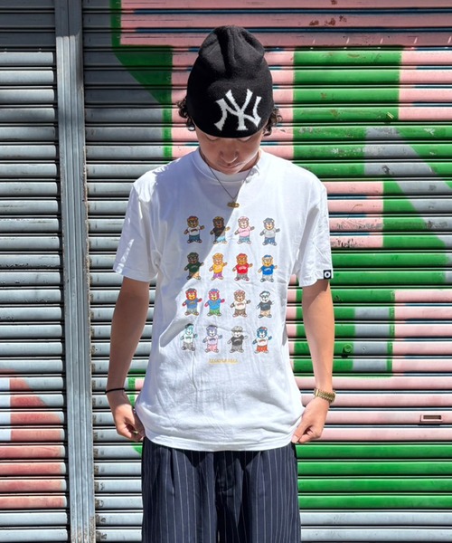 EXAMPLE（エグザンプル） tシャツ EXAMPLE ALLSTAR BEAR TEE メンズ