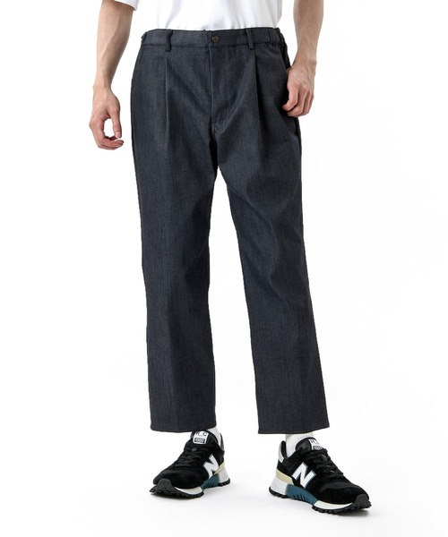 「New Balance」 デニムパンツ MEDIUM インディゴブルー メンズ