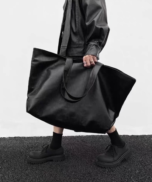 CELENA BEATS トートバッグ 大容量 フェイクレザー トートバッグ