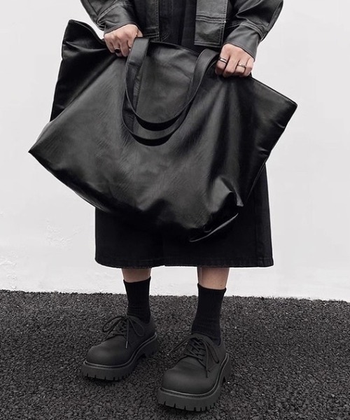 CELENA BEATS トートバッグ 大容量 フェイクレザー トートバッグ