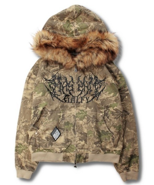 GALFY（ガルフィー） パーカー A'GEM/9 × .kom 森林パーカー メンズ