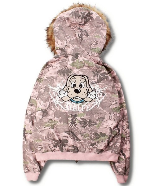 GALFY（ガルフィー） パーカー A'GEM/9 × .kom 森林パーカー メンズ