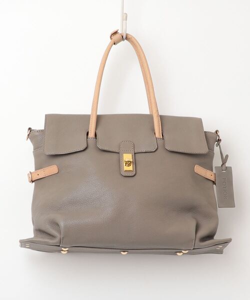 PotioR（ポティオール） ハンドバッグ - グレー レディース : ZOZOTOWN