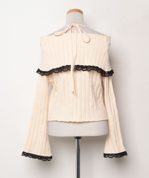 「jouetie」 長袖ニット MEDIUM アイボリー レディース_画像2