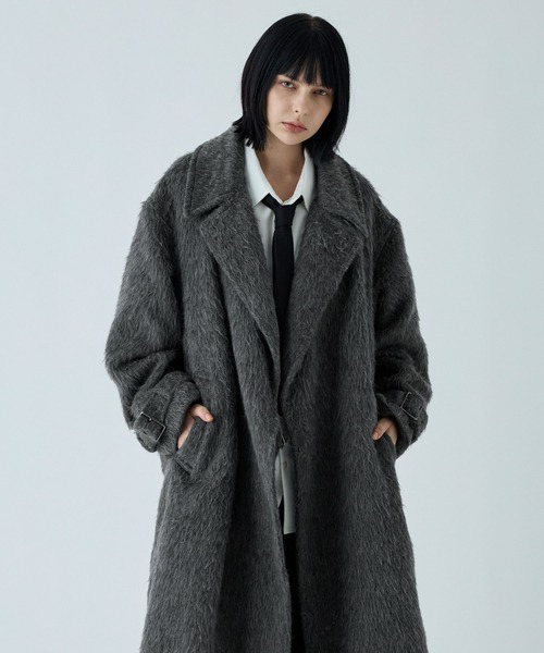 VELNUS チェスターコート コート 「VELNUS」Long shaggy loose
