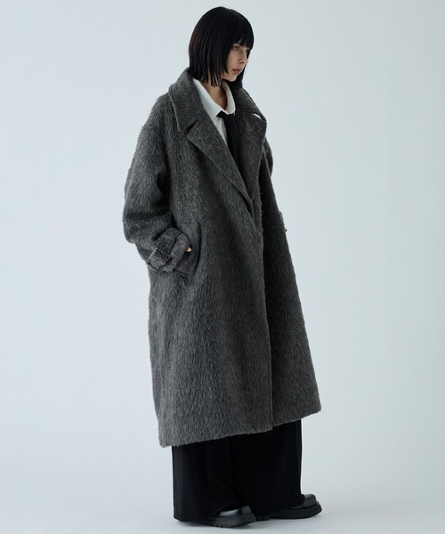 VELNUS チェスターコート コート 「VELNUS」Long shaggy loose