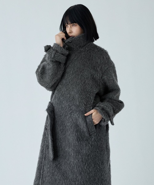 VELNUS チェスターコート コート 「VELNUS」Long shaggy loose