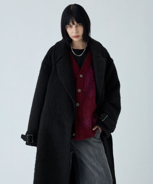 VELNUS チェスターコート コート 「VELNUS」Long shaggy loose