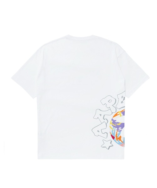 「AAPE BY A BATHING APE」 半袖Tシャツ LARGE ホワイト メンズ_画像3