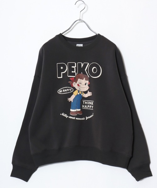 トレーナー スウェット 2025AW Peko/ペコ オーバーサイズ 裏起毛