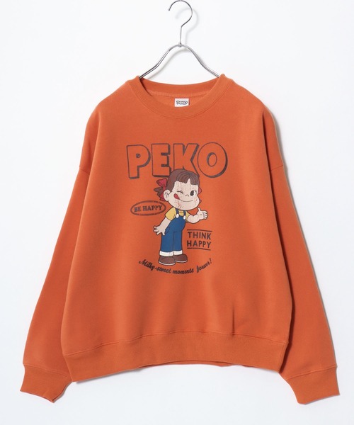 トレーナー スウェット 2025AW Peko/ペコ オーバーサイズ 裏起毛