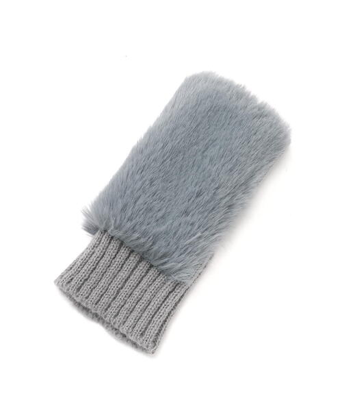 「NATURAL BEAUTY BASIC」 手袋 FREE グレー レディース_画像7