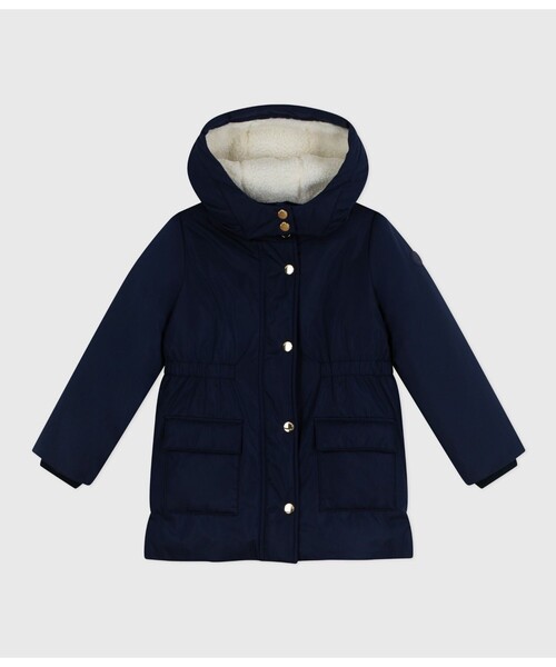プチバトー　フード付きダウン PETIT BATEAU（プチバトー） ダウン アウター フード付きジャケット