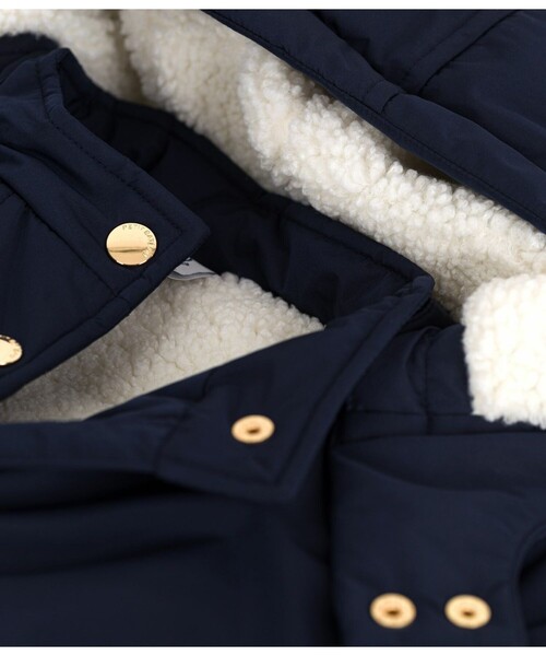 PETIT BATEAU（プチバトー） ダウン アウター フード付きジャケット