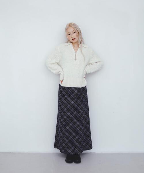 KBF（ケービーエフ） ニット セーター フロントホックベアーニット