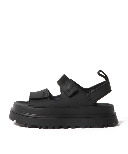 UGG サンダル ブラック　ほぼ新品 UGG Australia（アグオーストラリア） 「UGG」 フラットサンダル 8