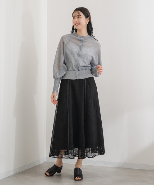 「KATHARINE ROSS」 「Bou Jeloud」ロングスカート MEDIUM アイボリー レディース_画像3