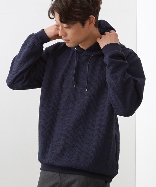 THE SHOP TK パーカー フクレキルトパーカ 「洗濯機OK」 メンズ