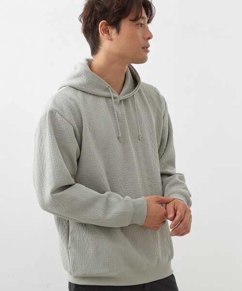 THE SHOP TK パーカー フクレキルトパーカ 「洗濯機OK」 メンズ