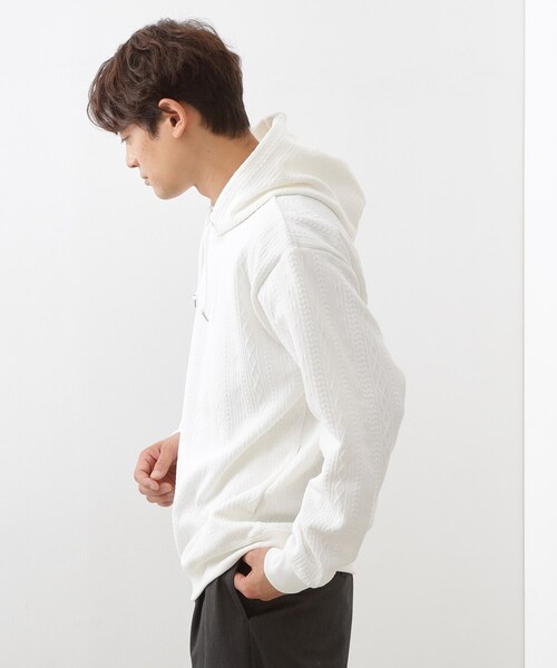 THE SHOP TK パーカー フクレキルトパーカ 「洗濯機OK」 メンズ