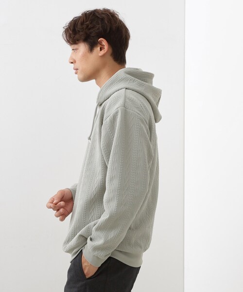 THE SHOP TK パーカー フクレキルトパーカ 「洗濯機OK」 メンズ