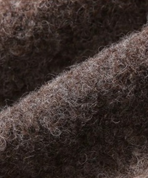 ダッフルコート コート スタンドカラーフード ウールダッフルコート