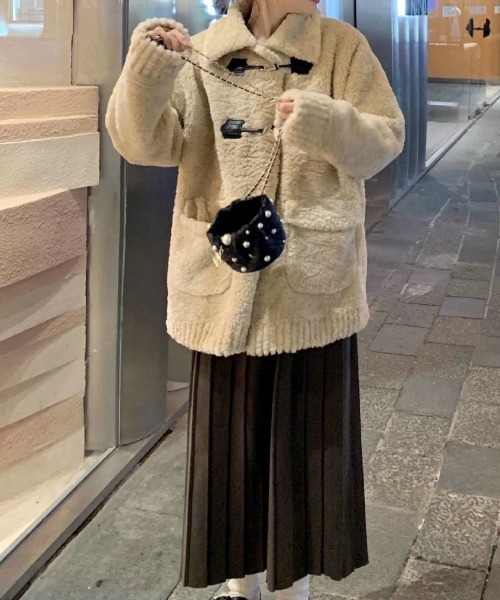 Maison Calme ダッフルコート コート 「25年秋冬新作」オーバーサイズ