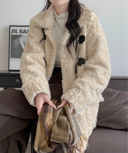 Maison Calme ダッフルコート コート 「25年秋冬新作」オーバーサイズ