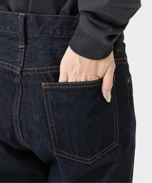 「Plage」 デニムパンツ 34 ネイビー レディース_画像9