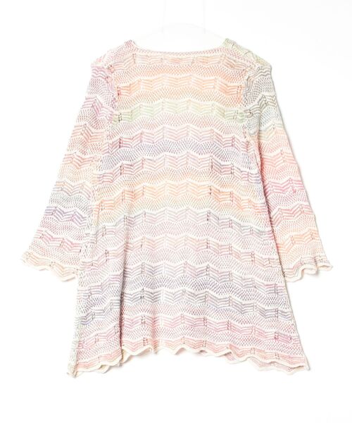 「Jolly Days」 ニットカーディガン - パープル レディース_画像2