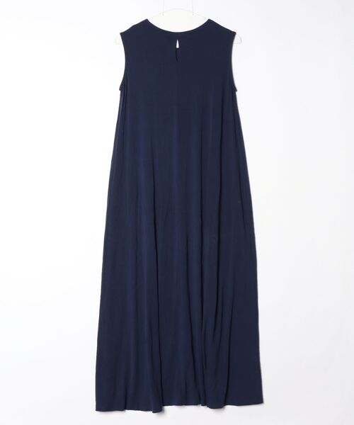 「STYLE DELI」 ノースリーブワンピース FREE ネイビー レディースの画像2