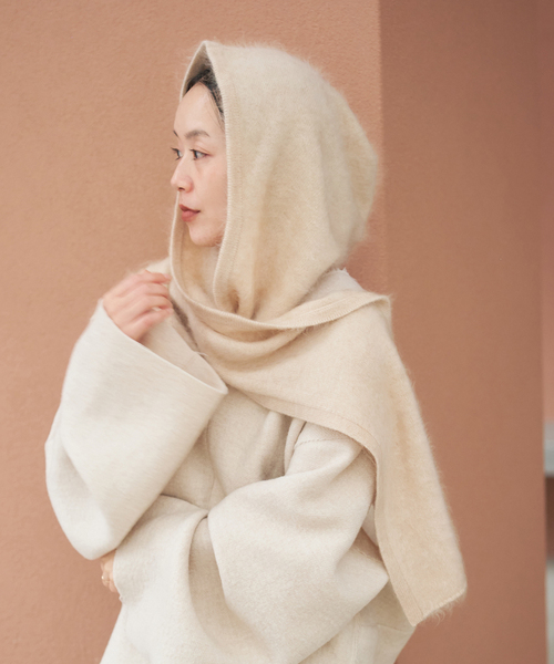 plage（プラージュ） ストール マフラー R'IAM カシミヤパーカー