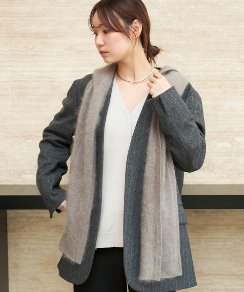 plage（プラージュ） ストール マフラー R'IAM カシミヤパーカー