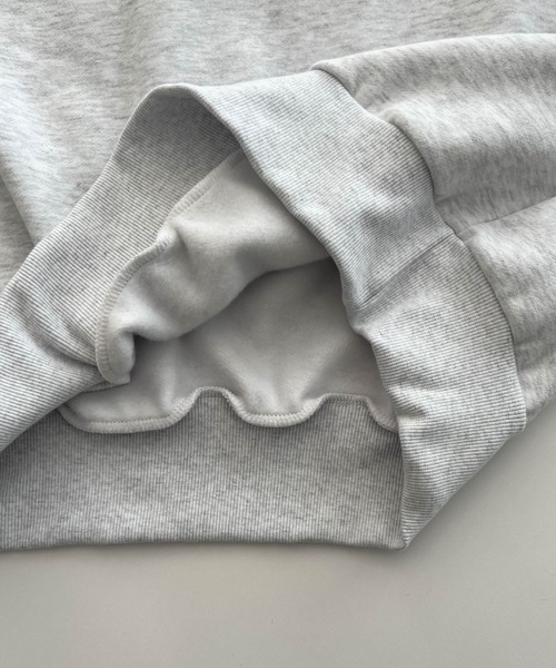 「CANAL JEAN」 スウェットカットソー ONE SIZE ネイビー レディース_画像6