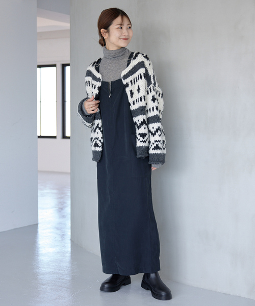 SLOBE IENA（スローブイエナ） サロペットスカート FREE ベージュ