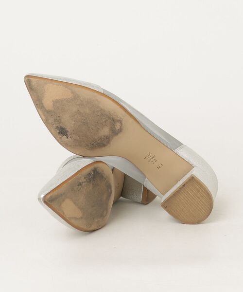 「DIANA」 パンプス 22cm シルバー レディース_画像3