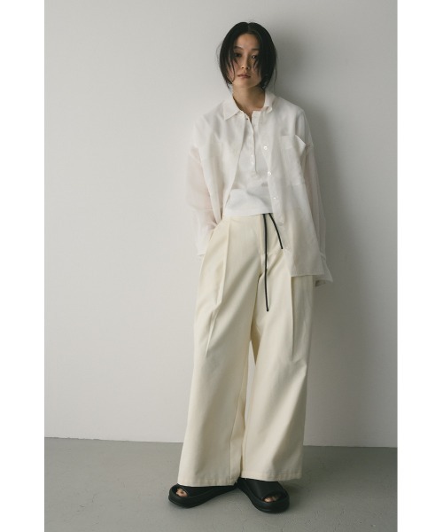 「STYLEMIXER」 長袖シャツ FREE アイボリー レディース_画像3