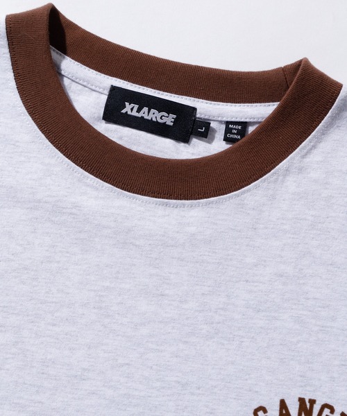 「XLARGE」 長袖Tシャツ M アッシュ メンズ_画像4