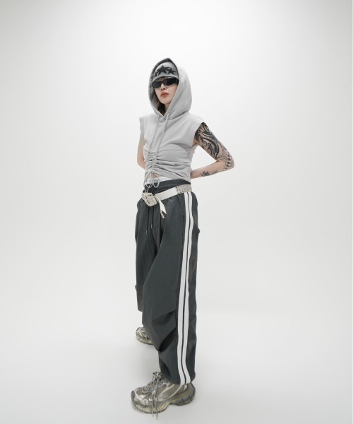 「XU」 ニットキャップ ONE SIZE グレー メンズ_画像7