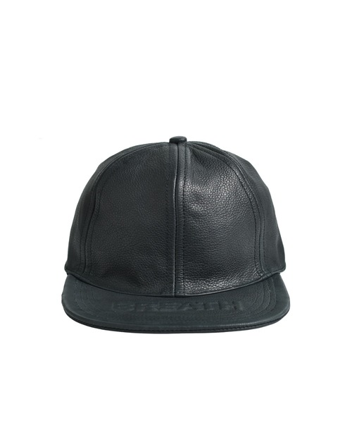 BREATH キャップ 帽子 EMBOSS LEATHER CAP メンズ : ZOZOTOWN Yahoo!店