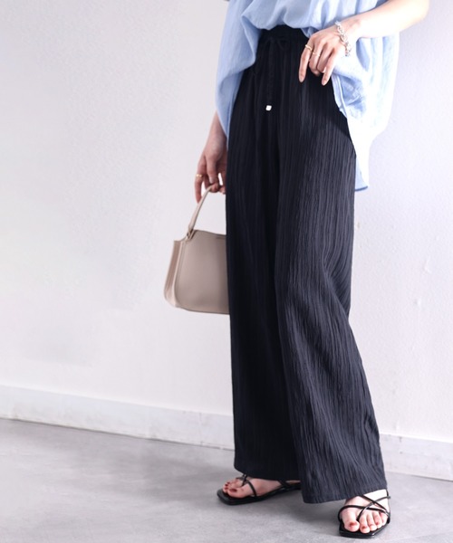 「classicalelf」 イージーパンツ MEDIUM ブラック レディース_画像2