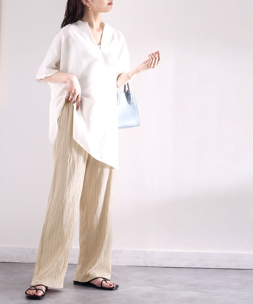 「classicalelf」 イージーパンツ MEDIUM ブラック レディース_画像4